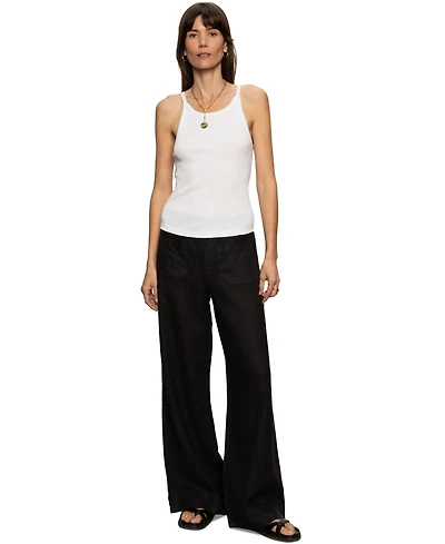 Sanctuary Women's The Linen Marine Wide-Leg Pants