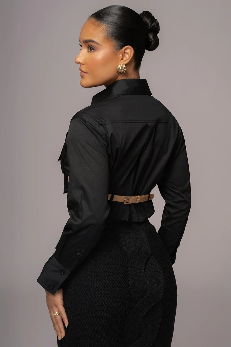 Jluxlabel Women's Close To You Collared Top