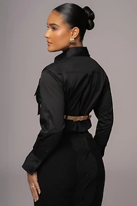 Jluxlabel Women's Close To You Collared Top