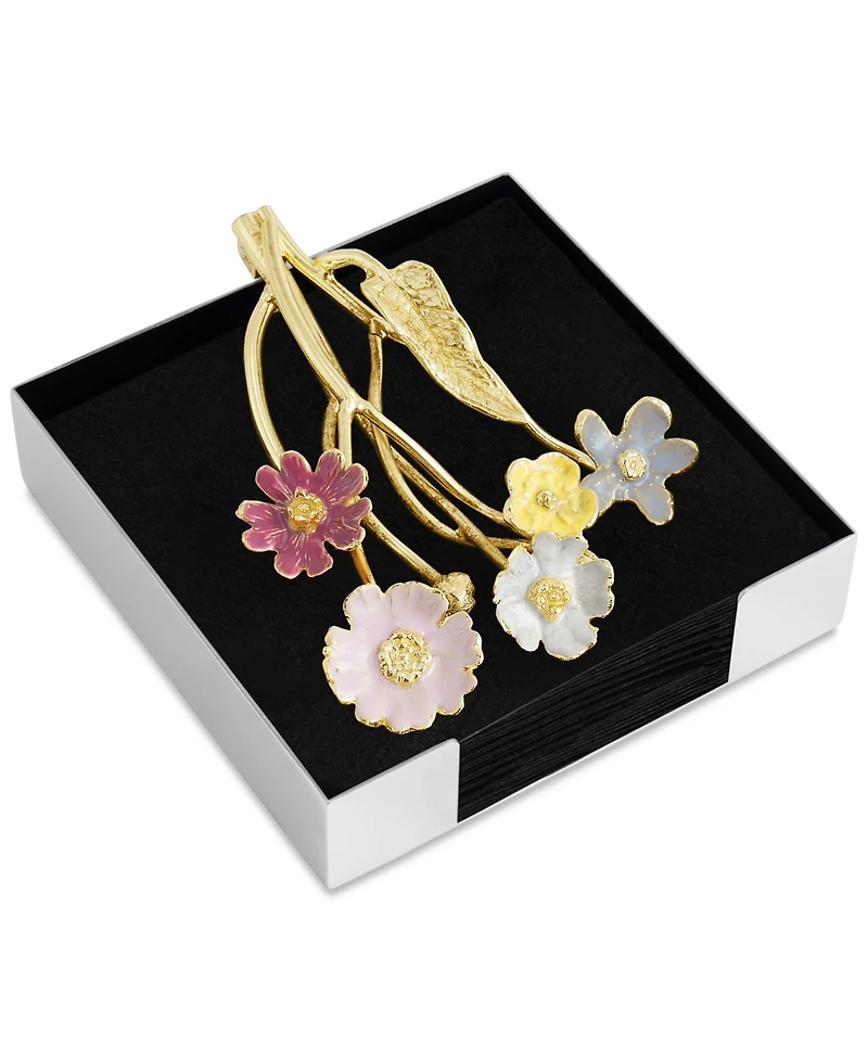 Michael Aram Wildflowers Cocktail Napkin Holder