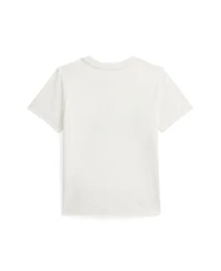 Polo Ralph Lauren Toddler and Little Boys Madras-Logo Jersey T-Shirt