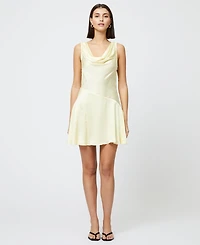 French Connection Women's Oona Satin Assymetrical Dress
