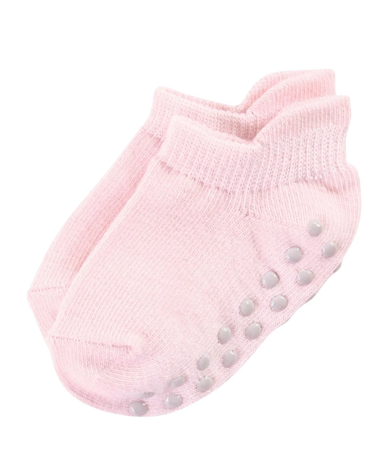 Touched by Nature Toddler Girls 12Pk Natural Non Skid Socks