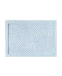 Host & Home Cotton Bath Rug, Stylish Textured Woven Design, Slip Resistant Backing, 5 Color Options, 2-Piece Set - 17x24 20x32