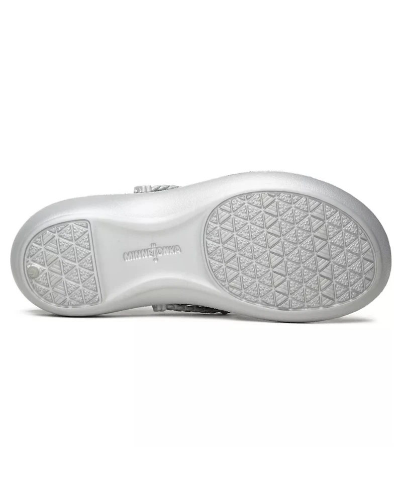Minnetonka Women's Silverthorne Prism Eva Thong Sandals