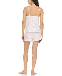 Flora by Nikrooz Women's Brittany Pointelle Cami Short Set