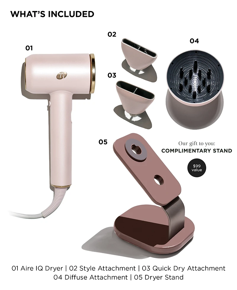 T3 Aire Iq Intelligent Hair Dryer