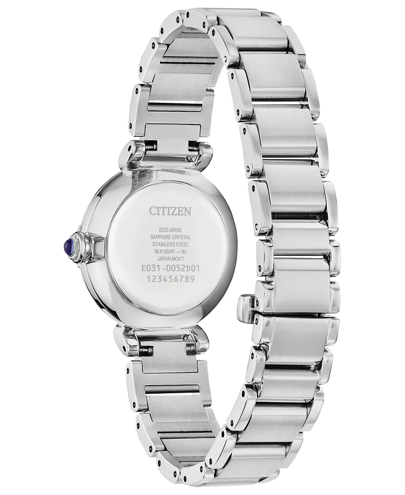 Citizen Women's Classic Mae Silver-Tone Stainless Steel Bracelet Watch 29.5mm