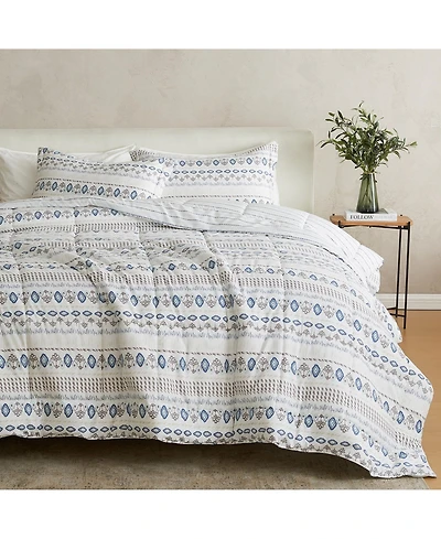 Linery & Co. Reversible Down Alternative Printed Comforter Set