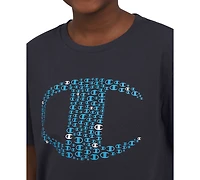 Champion Big Boys Logo Graphic Short-Sleeve T-Shirt