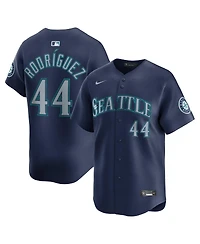Nike Men's Julio Rodriguez Navy Seattle Mariners Road Limited Jersey