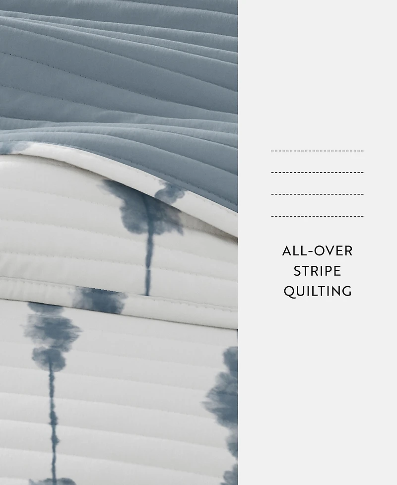 ienjoy Home Shibori Reversible 2-Pc. Lightweight Quilt Set, Twin/Twin Xl