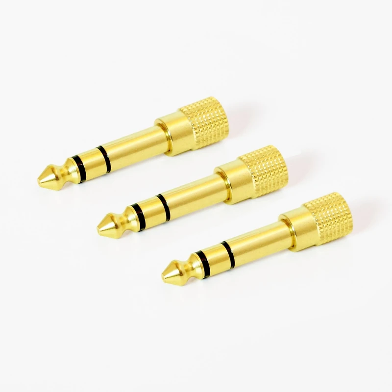 Mee audio 1/4" (6.3 mm) Stereo Audio Adapter ( Pack
