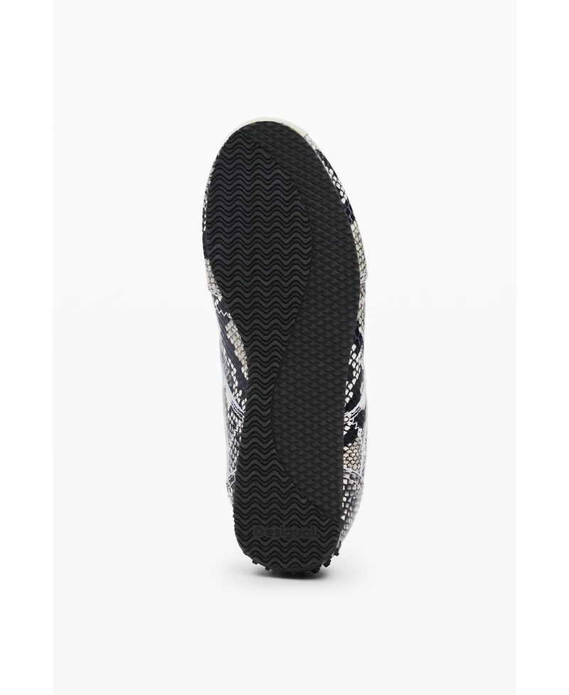 Desigual Women's Snake print sneakers