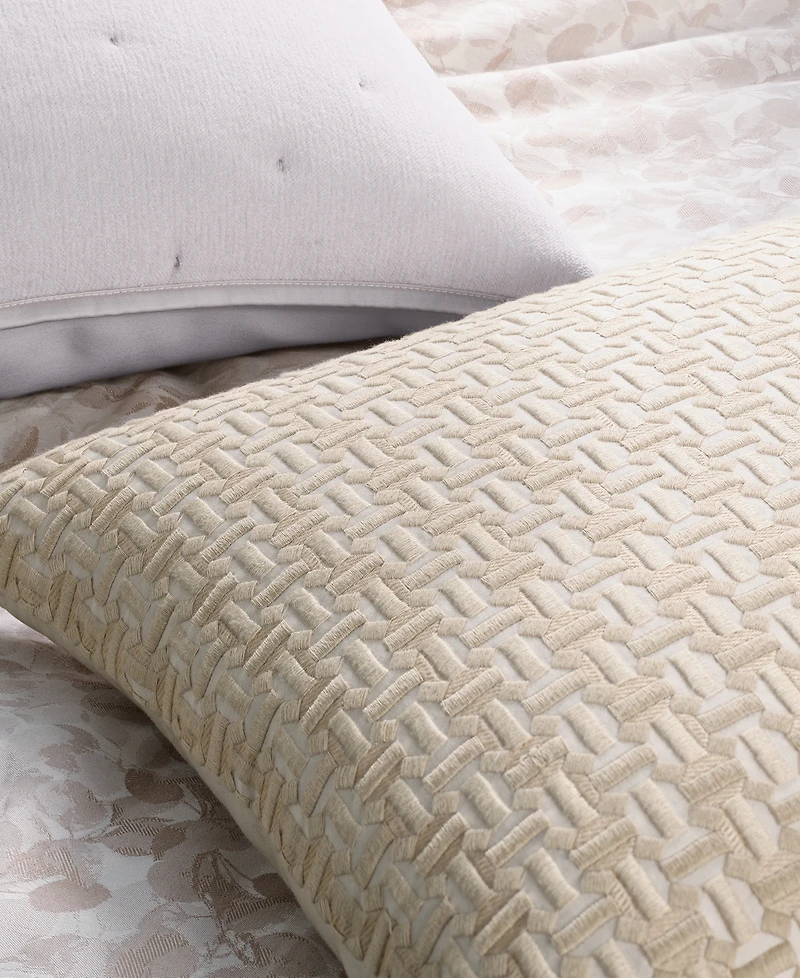 Hotel Collection Tiled Geo Decorative Pillow, 18" x 18", Exclusively at Macy's