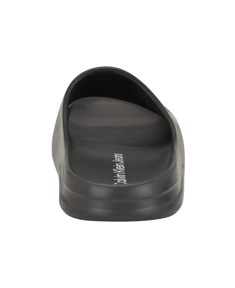 Calvin Klein Men's Olin Casual Slip-On Flat Slide