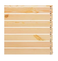Patio Middle Sofas 2 pcs Solid Wood Pine