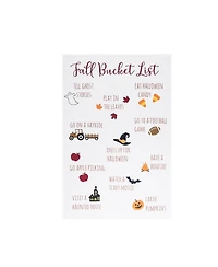 Fall Bucket List Towel