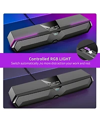 Edifier Gaming Speakers Computer with Microphone, Powered Laptop Speakers Quick Connection Bluetooth 5.3