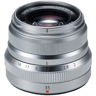 Fujifilm Xf 35mm f/2 R Wr Lens, Silver