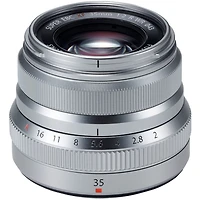 Fujifilm Xf 35mm f/2 R Wr Lens, Silver