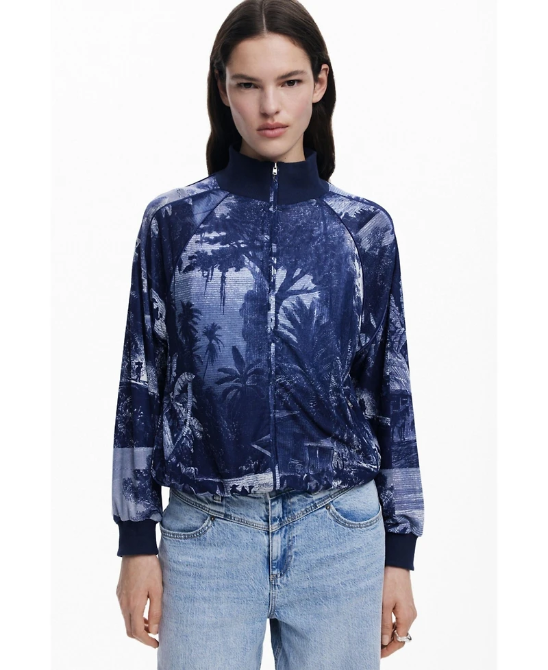 Desigual Women's Sweatshirt designed by Mr. Christian Lacroix