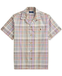 Polo Ralph Lauren Men's Classic-Fit Plaid Oxford Camp Shirt