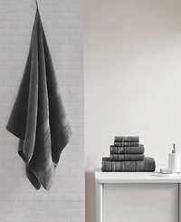 Madison Park Essentials Adrien Super-Soft Cotton 6-Pc. Bath Towel Set