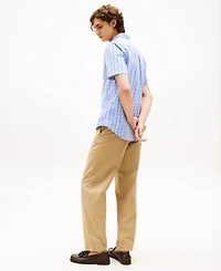 Tommy Hilfiger Men's Americana Tailored Relaxed-Fit Check Button-Down Shirt