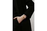 Women's Watch 32mm Dial Calendar Stainless Steel Strap Victoria Hyde