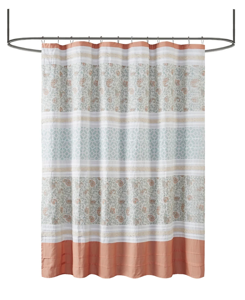 Madison Park Dawn Cotton Shower Curtain, 72" x 72"
