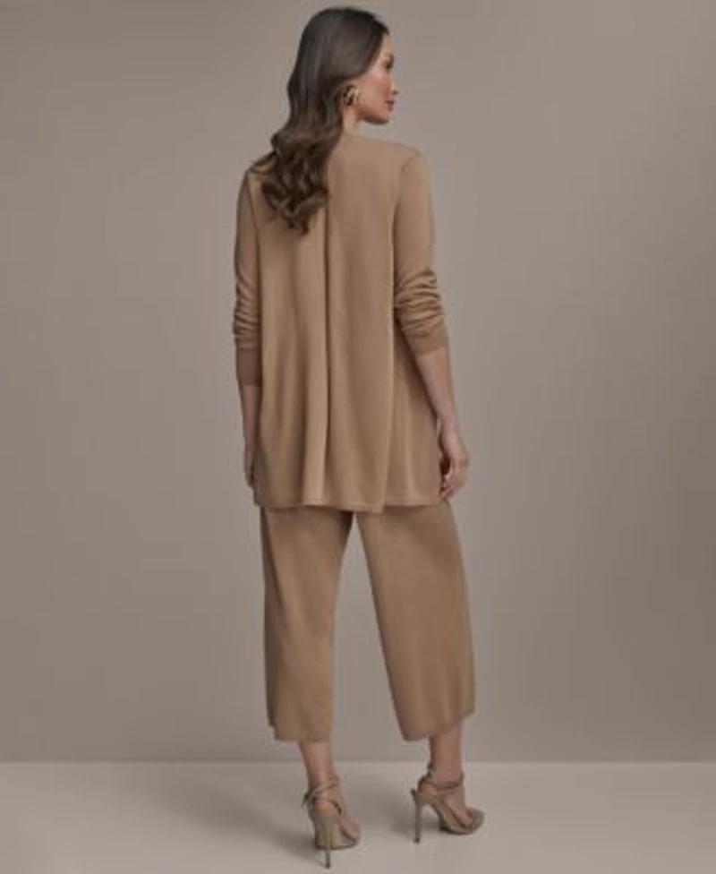 Donna Karan New York Womens Cardigan Sweater Tank Pull On Pants