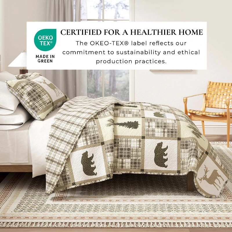 Linery & Co. Rustic Lodge All-Season Quilt Set