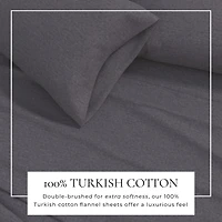 Linery & Co. Cotton Blend Flannel Sheet Set