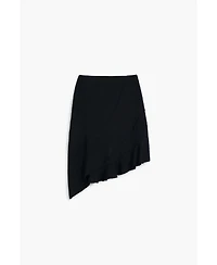 Desigual Women's Asymmetric texture skirt