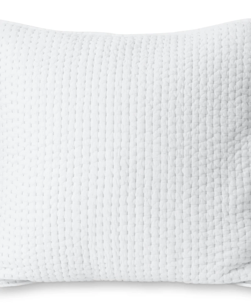 Lands' End Seed Stitch Quilted Pillow Sham