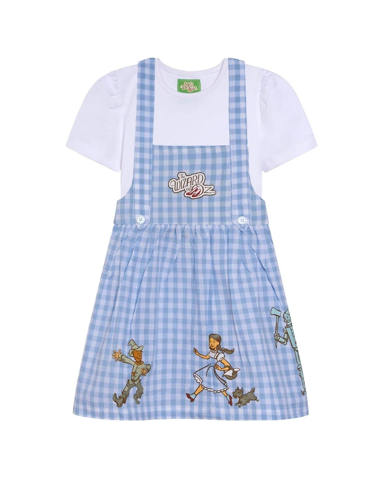 Wizard of Oz Girls Matching Family Bodysuit and Square Neck Dress Outfit Set