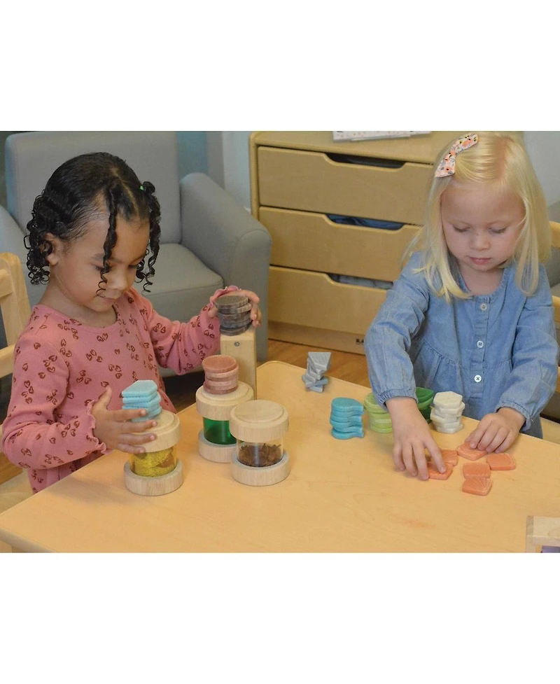 Kaplan Early Learning Company Nature-Inspired Loose Parts - 54 Pieces