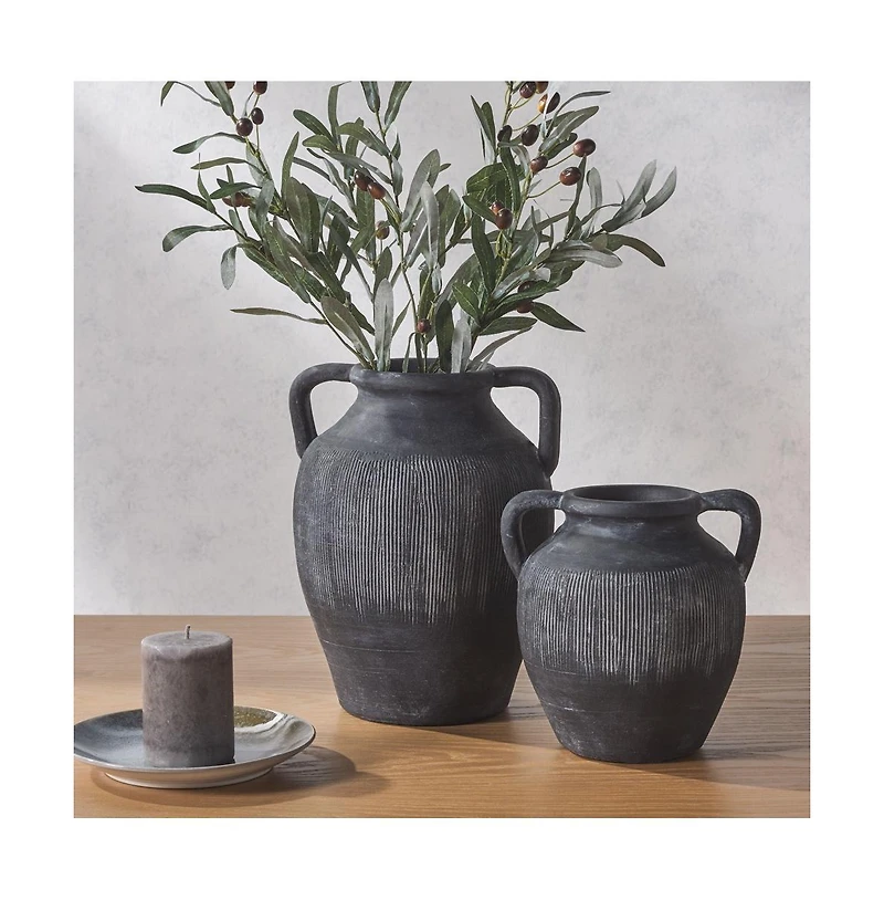 Mira Stoneware Vase (Set of 2)