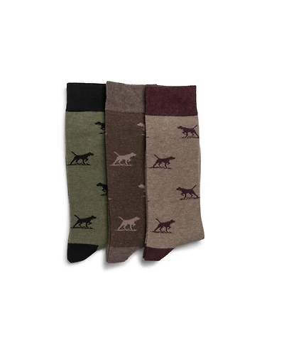Rodd & Gunn Men's Dogs-a-Plenty Three Pack Socks