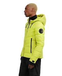 Pajar Men's Men s Thebe Mixed Media Ski Jacket with Fixed Hood