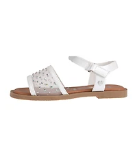 Bebe Little Girls Sparkly Fashion with Rhinestone Sandals