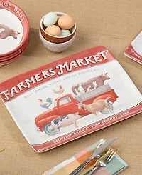 Certified International Vintage Farm Rectangular Platter
