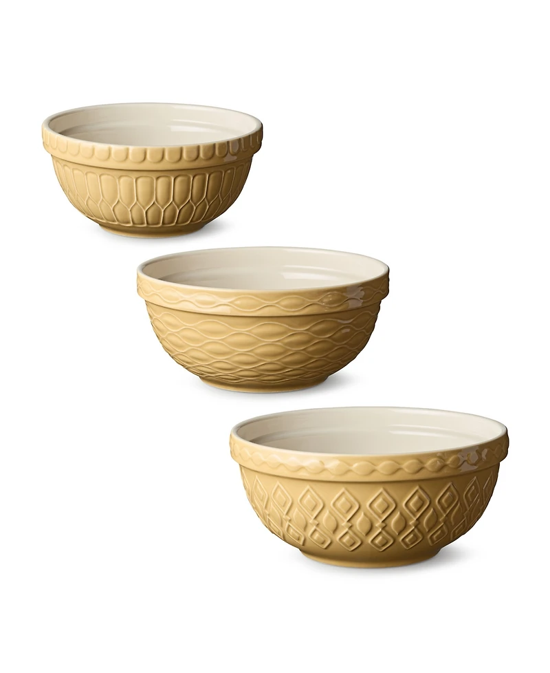 Certified International Vintage Farm Mixing Bowls, Set of 3