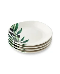 Certified International Olivia Canape Plates, Set of 4, Service for 4