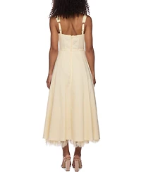 Alex & Sophia Juniors' Ruched-Front Midi Dress