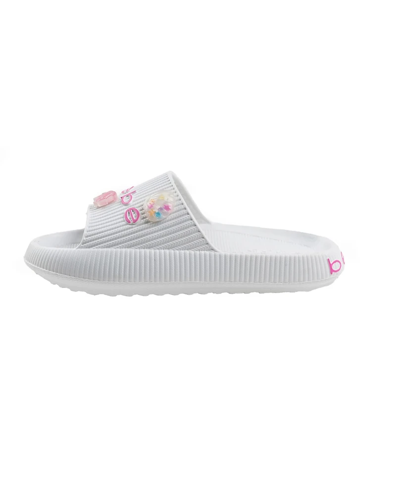 Bebe Little and Big Girls Stylish and Comfortable Summer with Sea Charms Slides