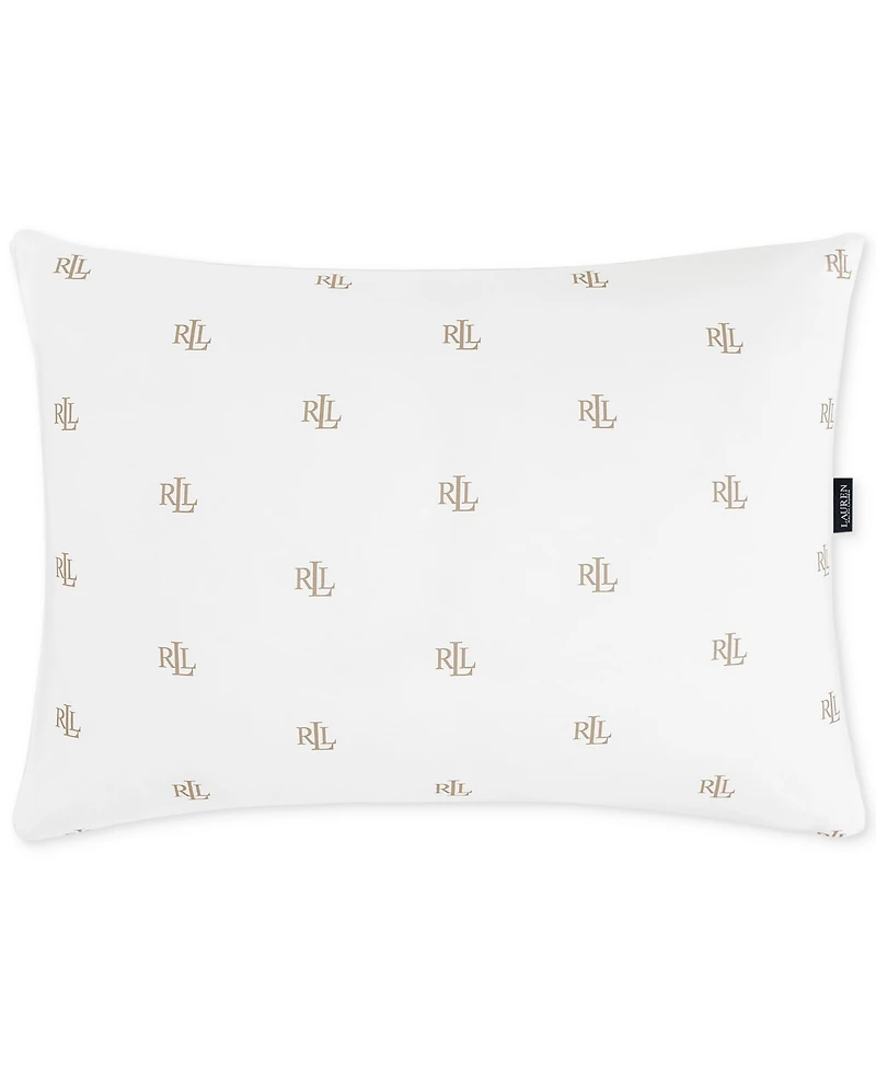 Lauren Ralph Lauren Logo Firm Density 2-Pack Down Alternative Pillow