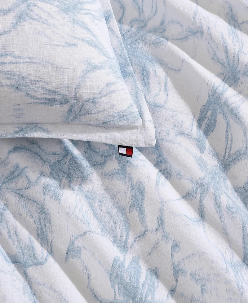 Tommy Hilfiger Ethereal Floral Cotton -Pc. Comforter Set