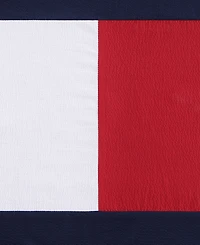 Tommy Hilfiger Flag Seersucker Square Pillow, 20" X 20"